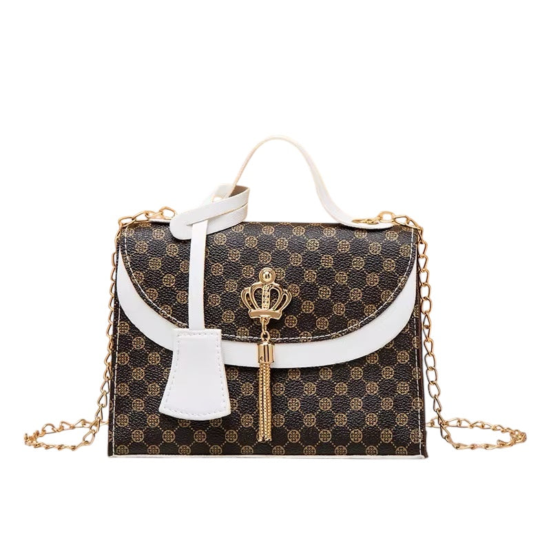 Crown Charm Mini Satchel