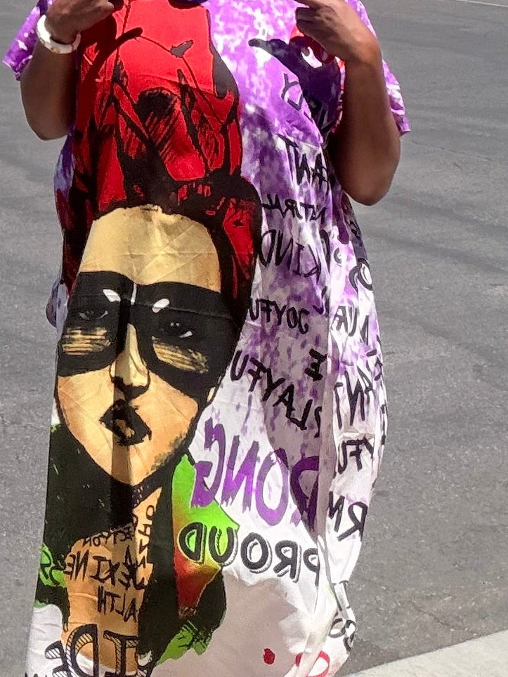 Purple Reign Statement Caftan