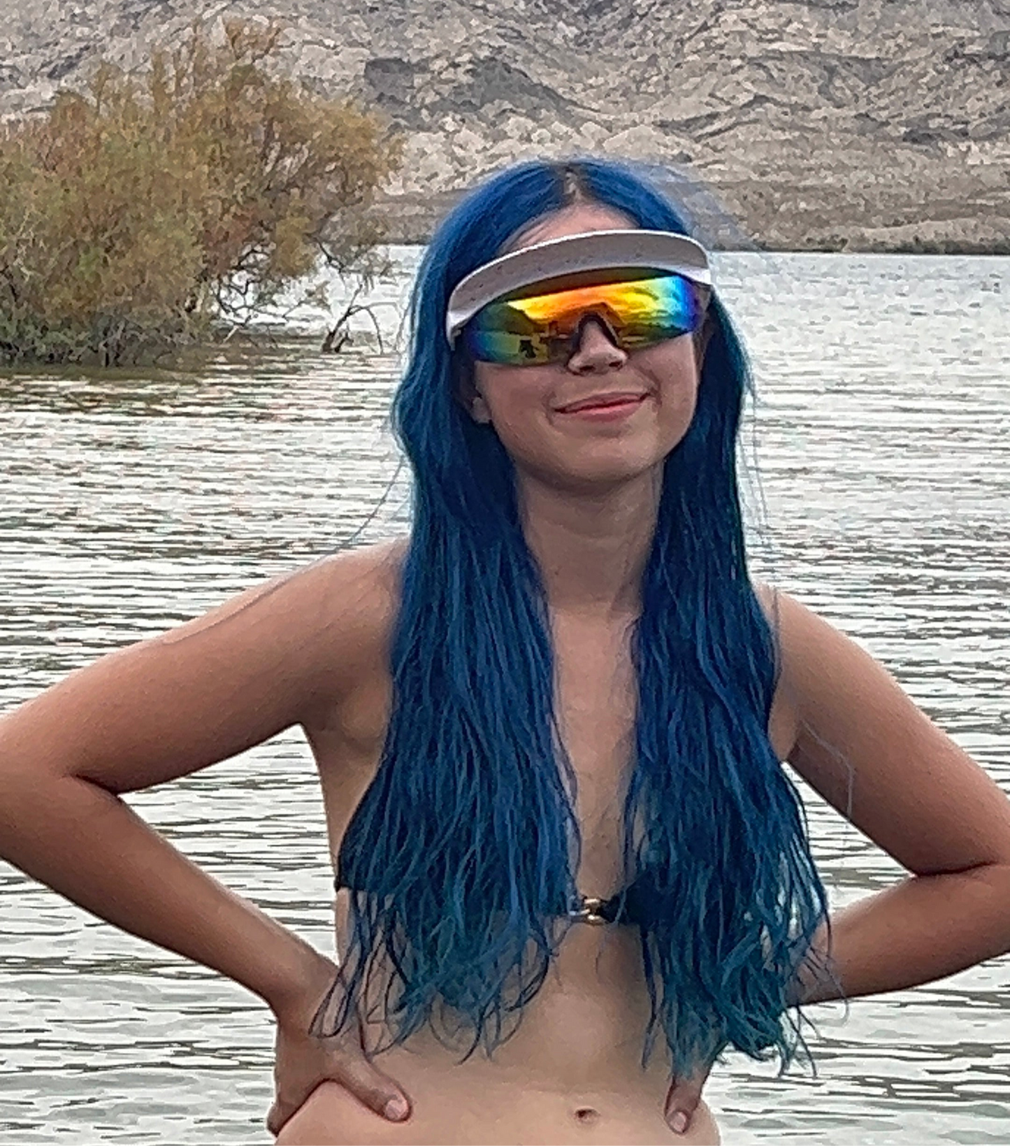 Graffiti Gaze – Visor Shades