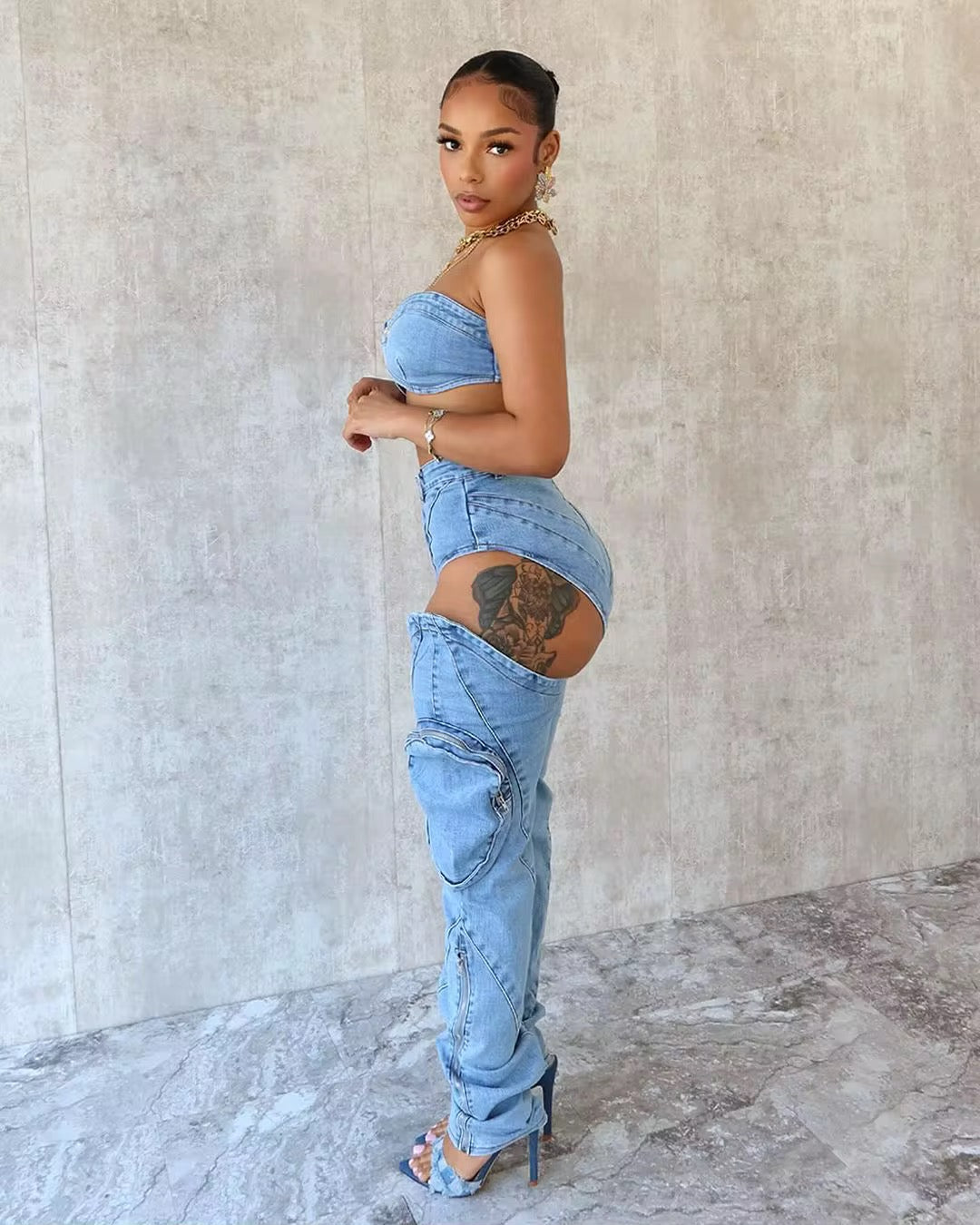 Rodeo Rebel Denim Set