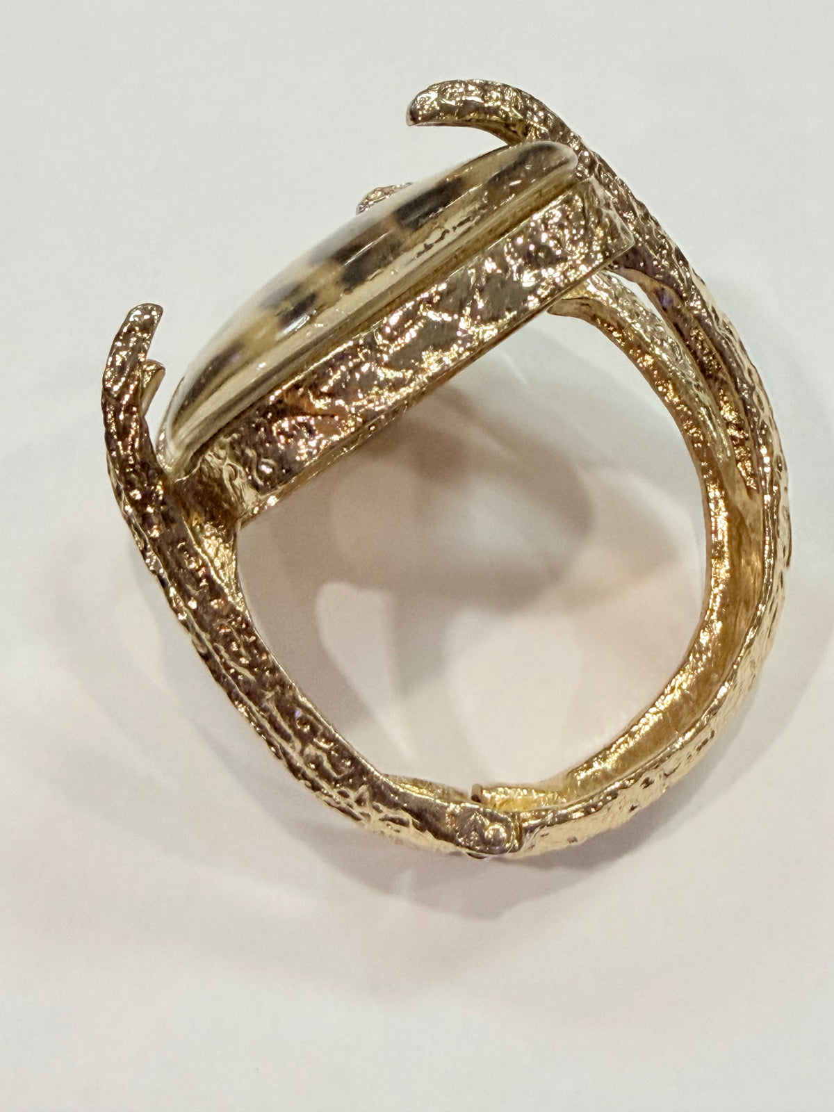 Wild Side Leopard Statement Bangle