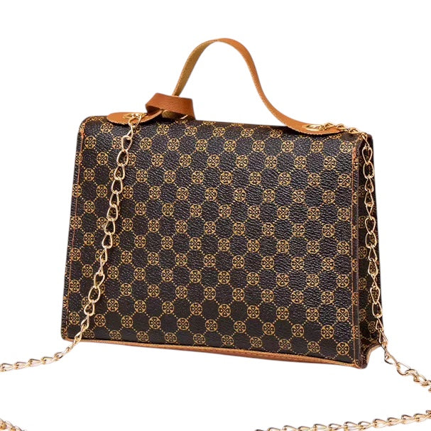 Crown Charm Mini Satchel