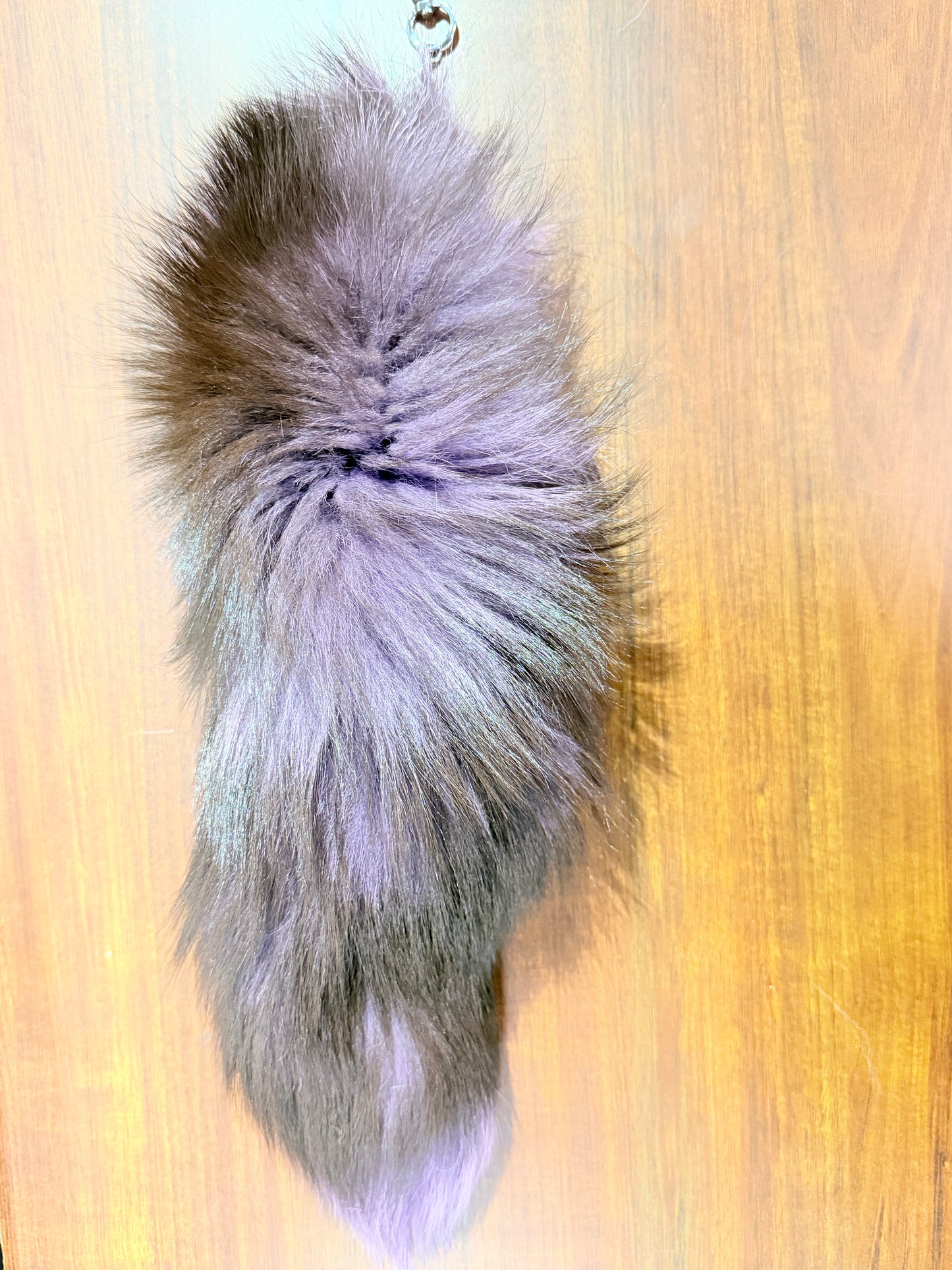 Smoke & Lavender Fox Tail