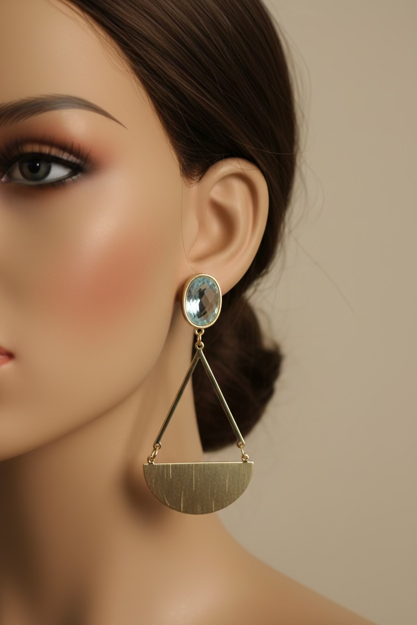 Balance Drop Clip-On Earrings