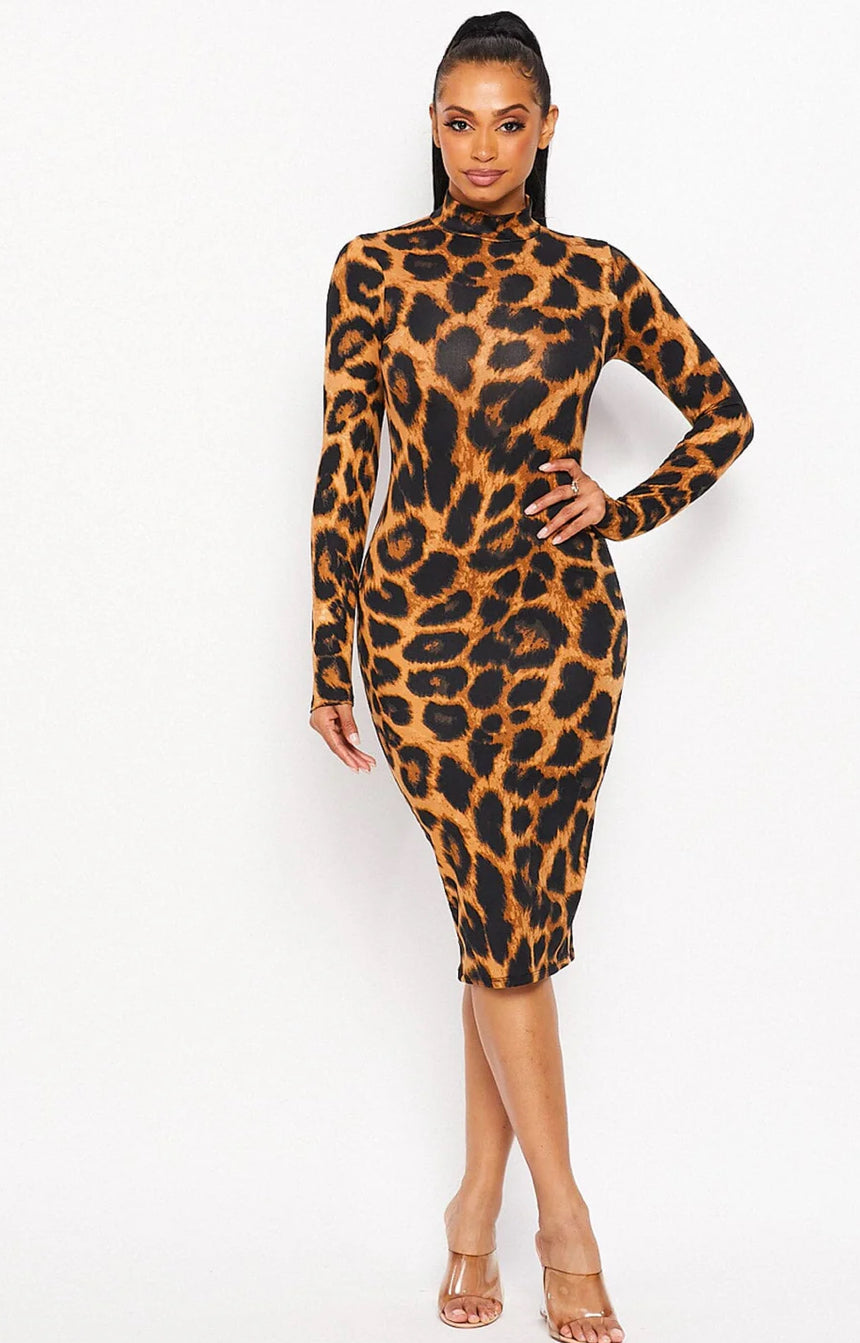 Wild Intentions Midi Dress