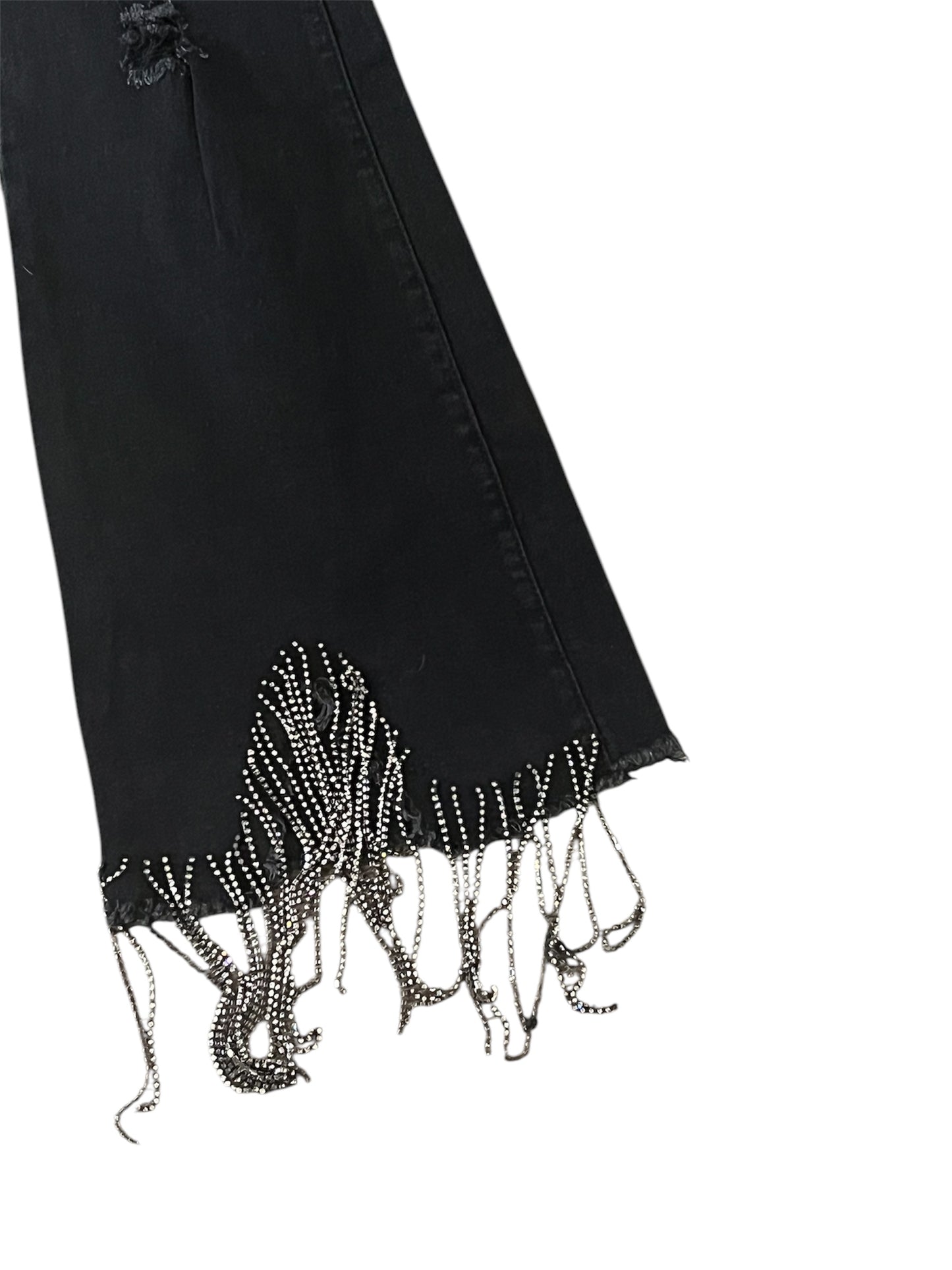 Starfall Fringe Denim Jeans