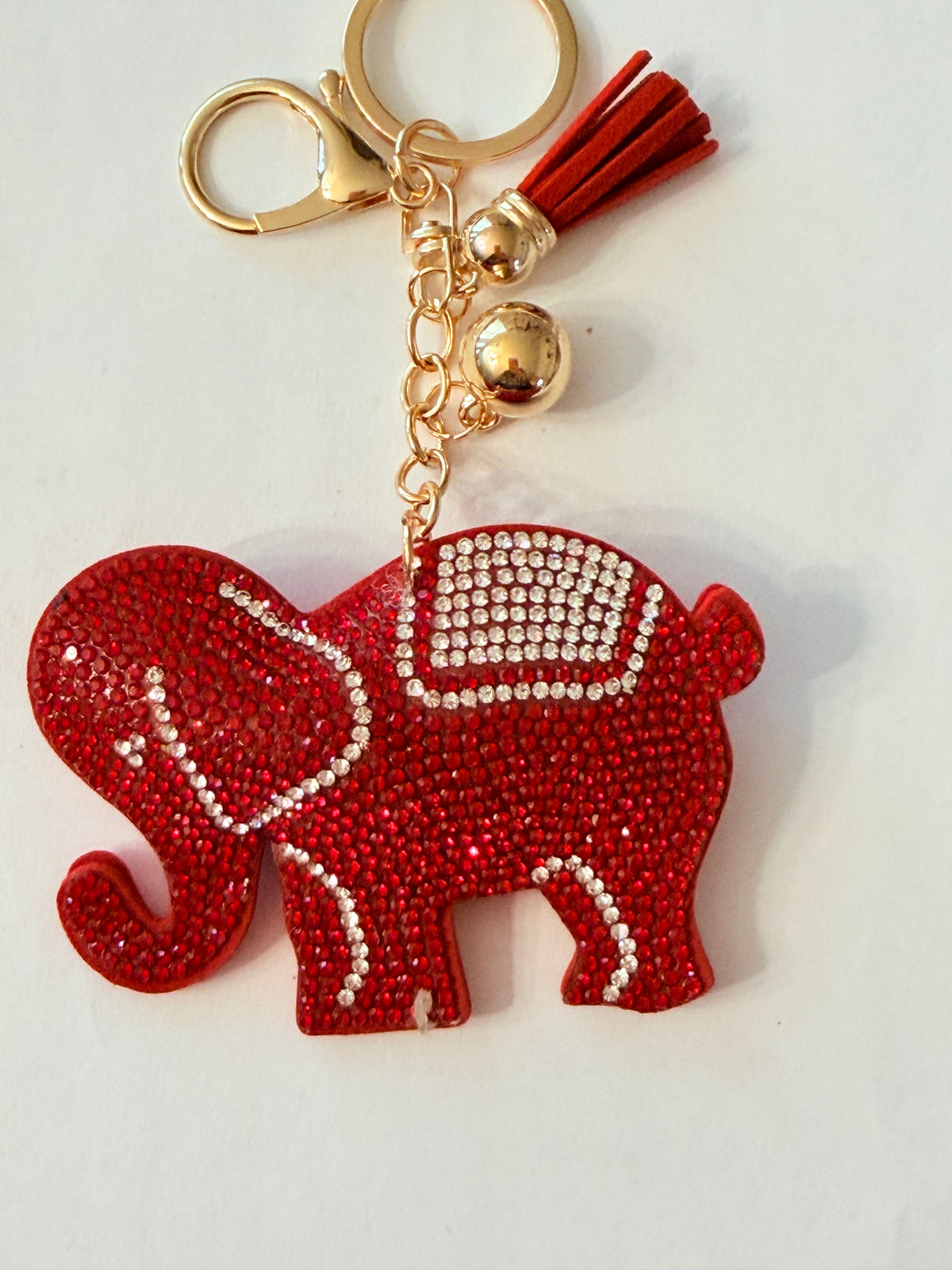 Soft Plush Bling Keychains
