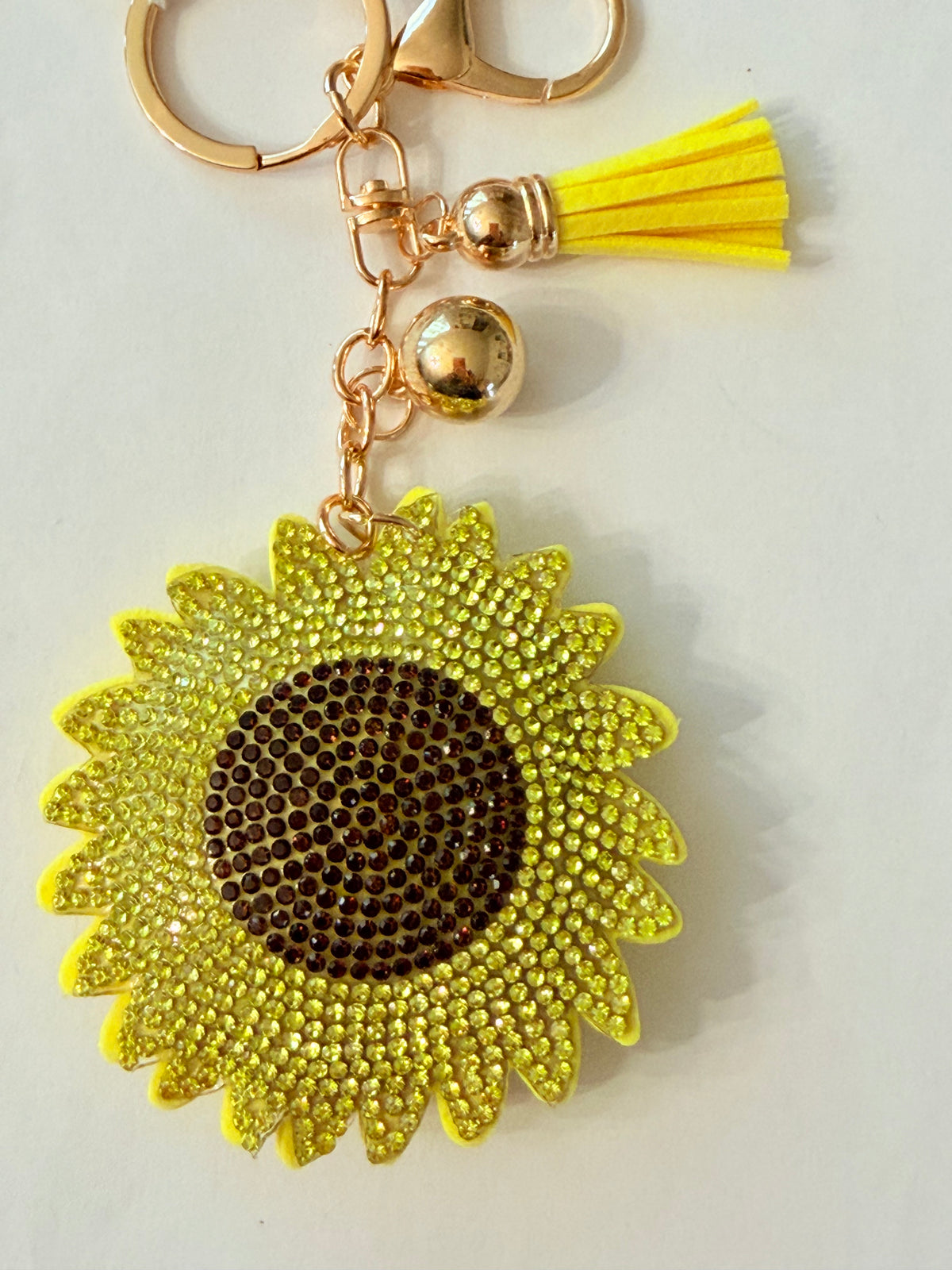 Soft Plush Bling Keychains