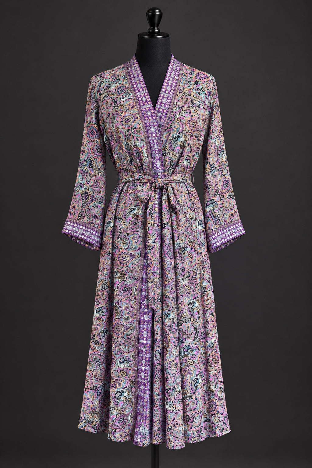 Paisley With a Passport Kimono