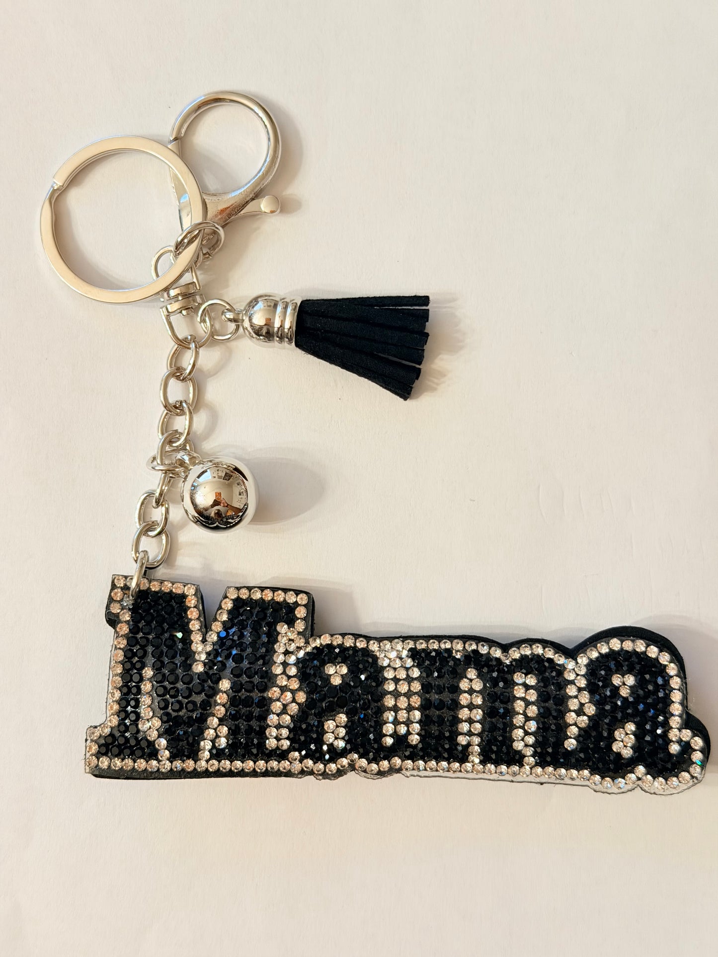 Soft Plush Bling Keychains