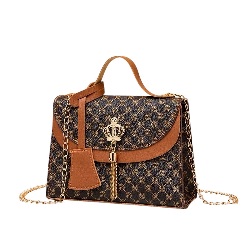 Crown Charm Mini Satchel