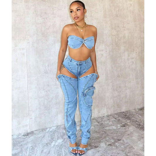 Rodeo Rebel Denim Set
