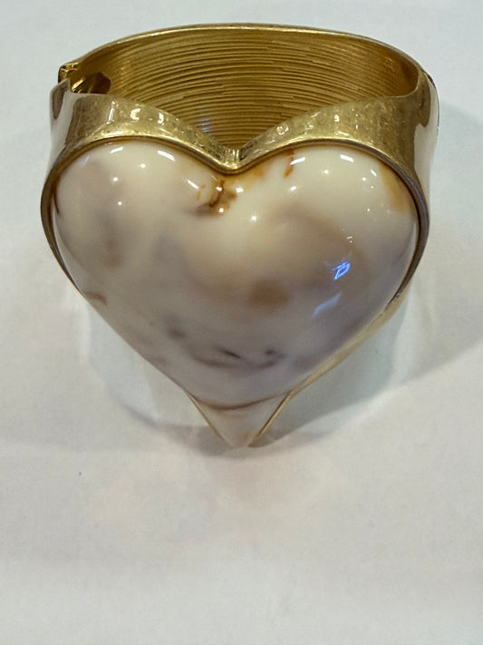 Heart of the Matter Statement Bangle