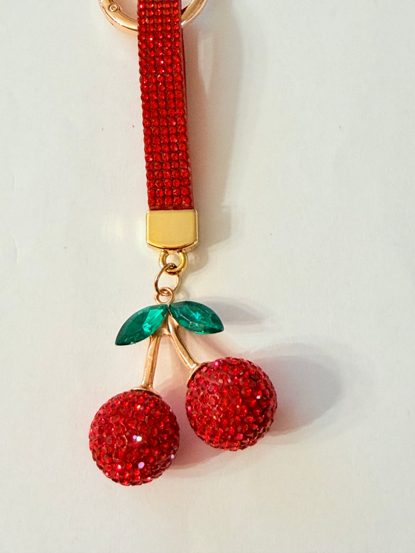 Bling Rhinestone Strap Keychains
