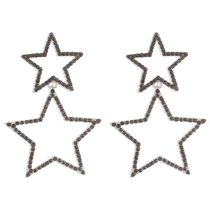 Seeing Stars Bling Drop Earrings