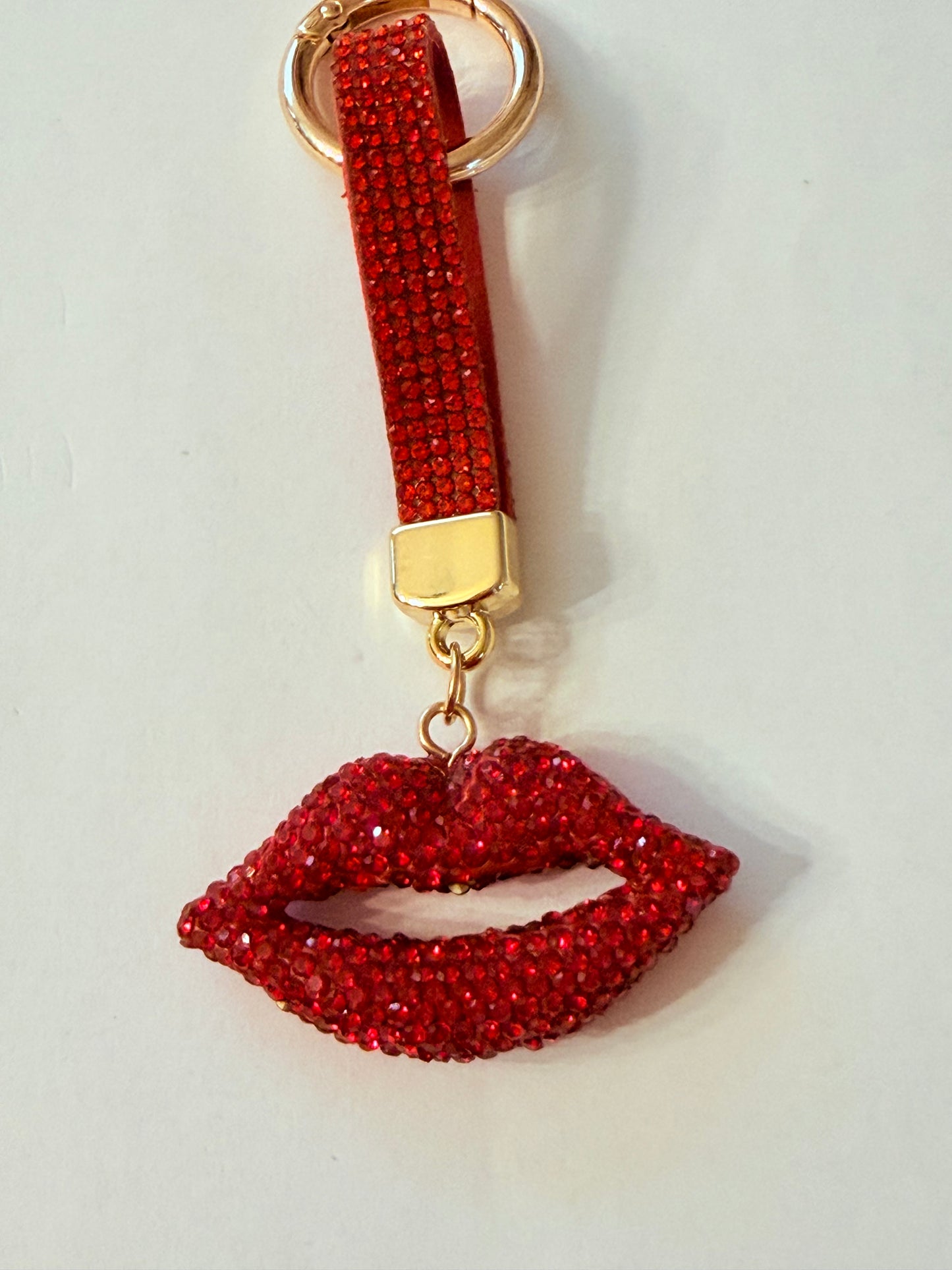 Bling Rhinestone Strap Keychains