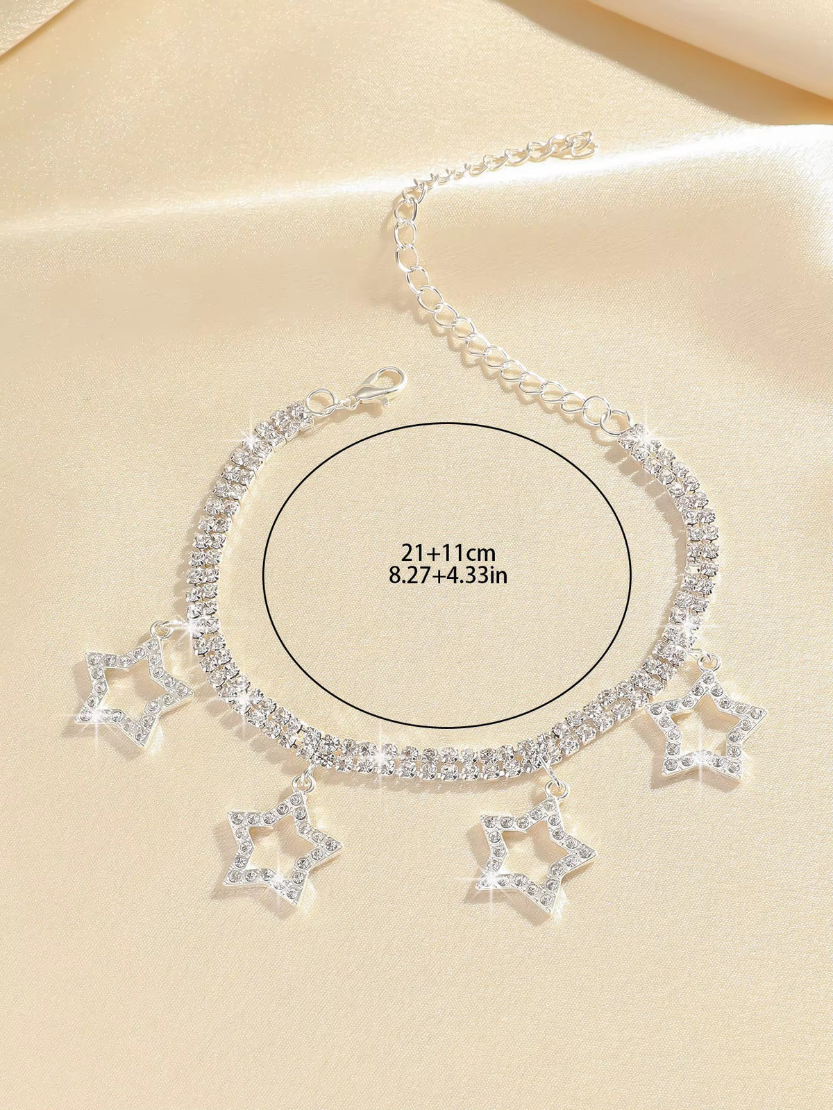Wish Upon a Star Bling Anklet