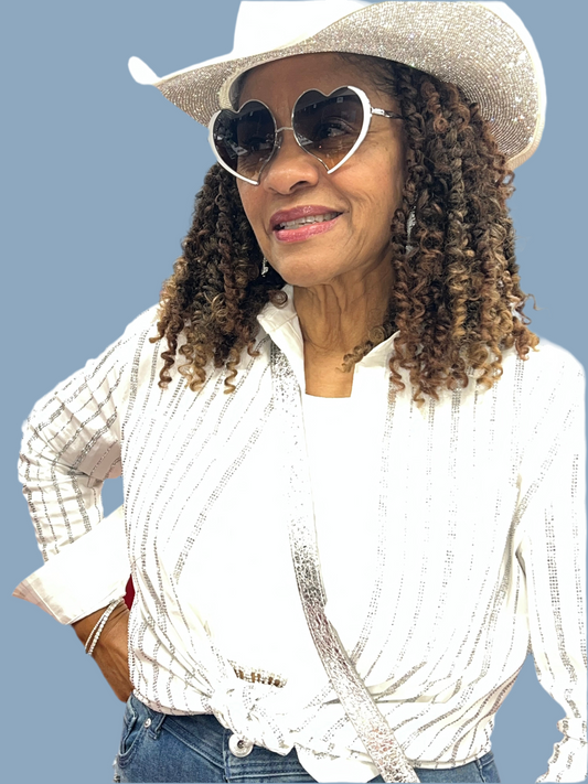 Luxury Flirt – Heart Frame Sunglasses