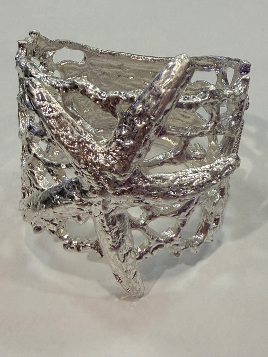 Goddess of the Coral Reef Statement Cuff