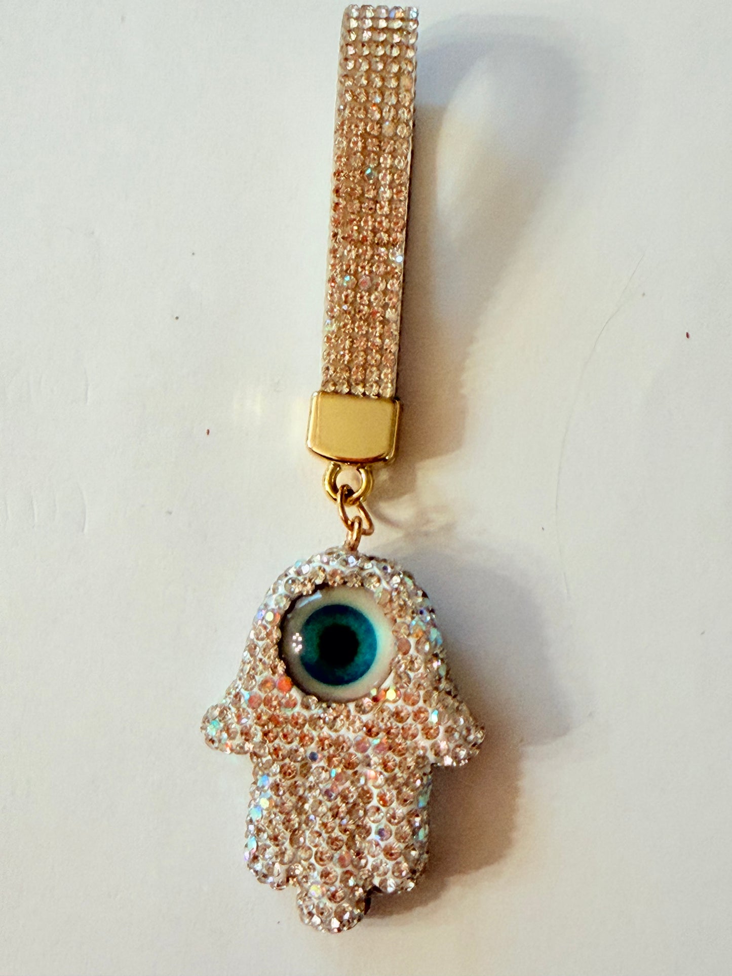 Bling Rhinestone Strap Keychains