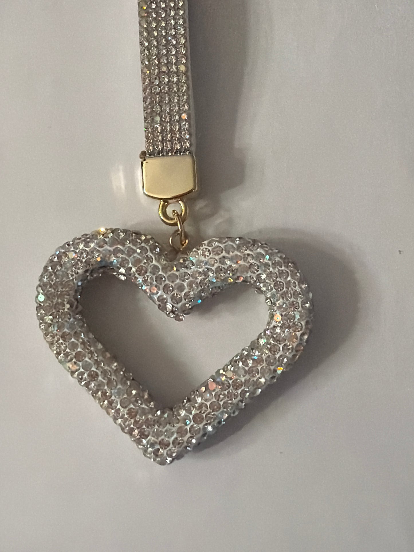 Bling Rhinestone Strap Keychains