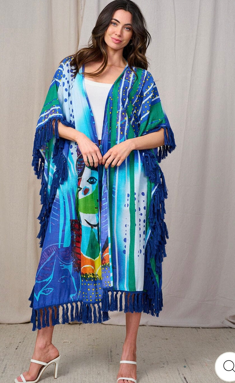 “Canvas of Her Soul” Art Kimono – Limited Edition