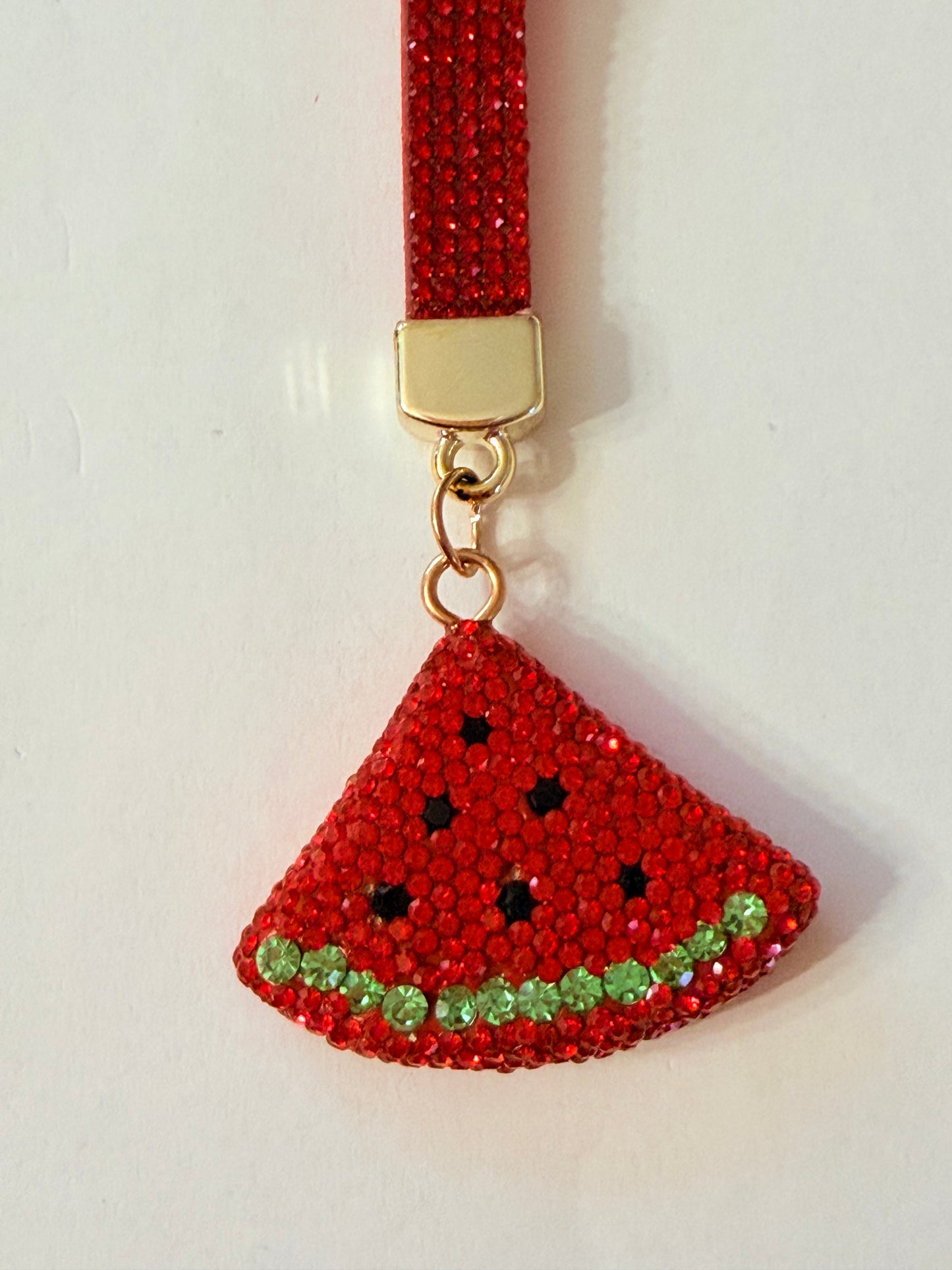Bling Rhinestone Strap Keychains