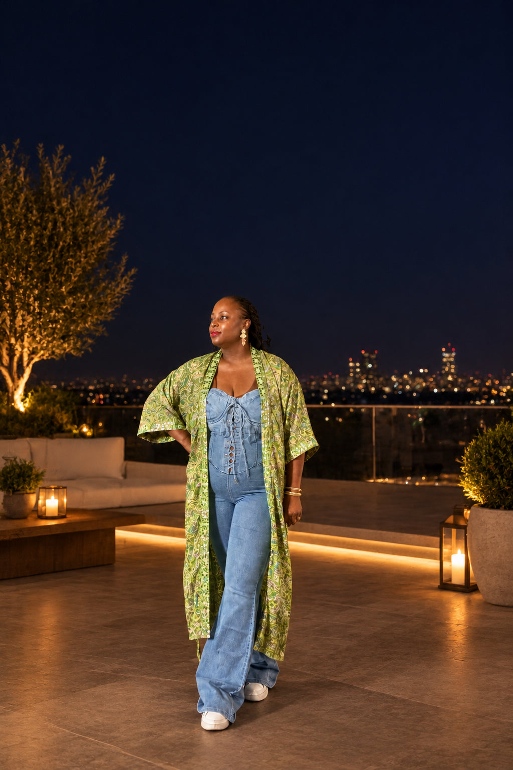Paisley With a Passport Kimono