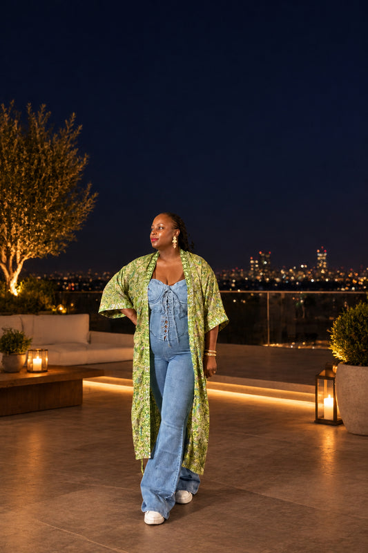 Paisley With a Passport Kimono
