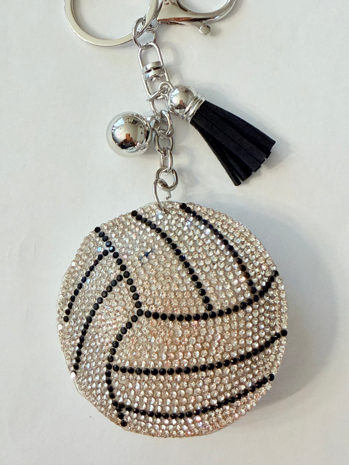 Soft Plush Bling Keychains