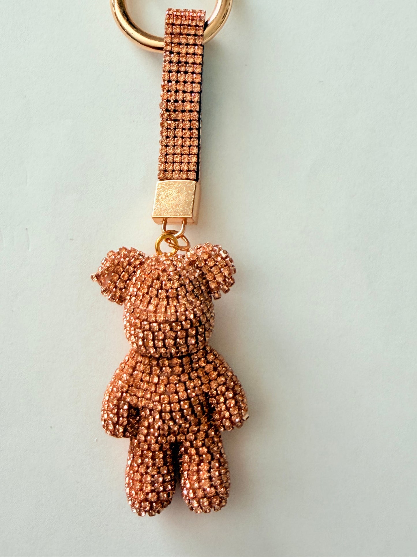 Bling Rhinestone Strap Keychains