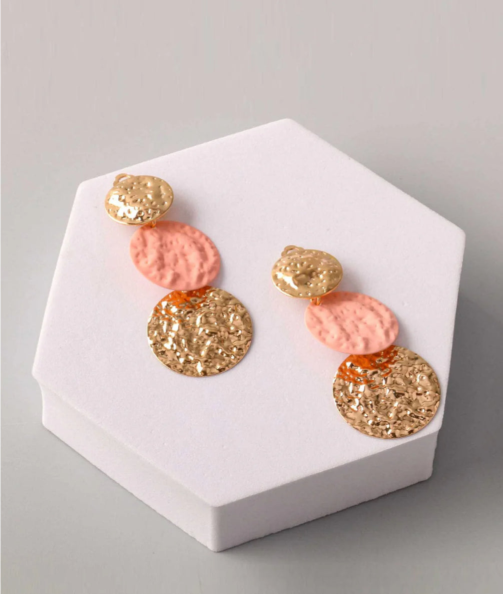 Textured Statement Earring
