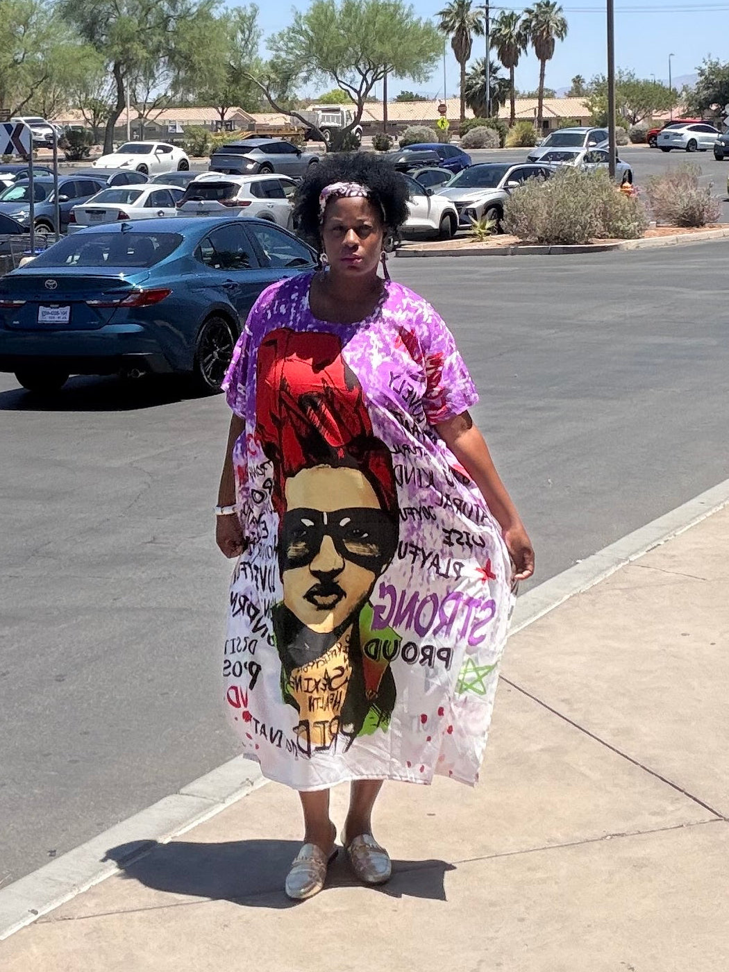 Purple Reign Statement Caftan
