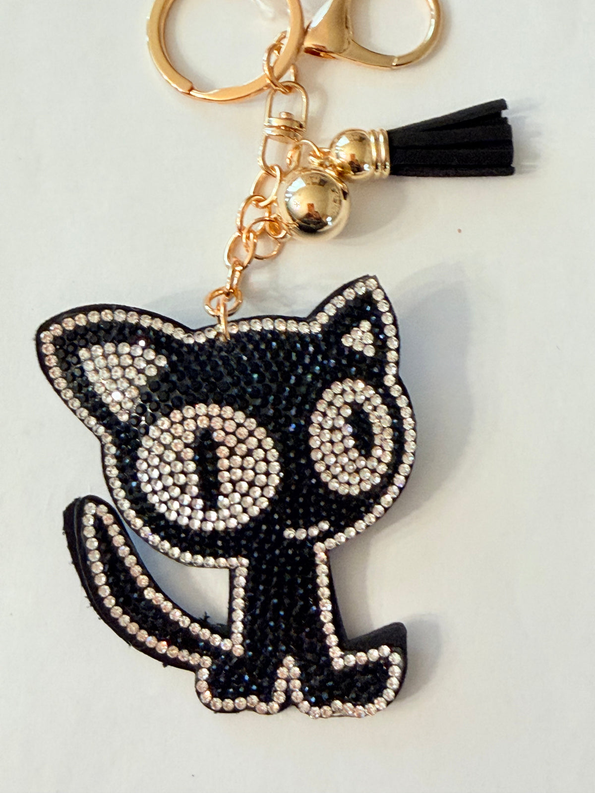 Soft Plush Bling Keychains