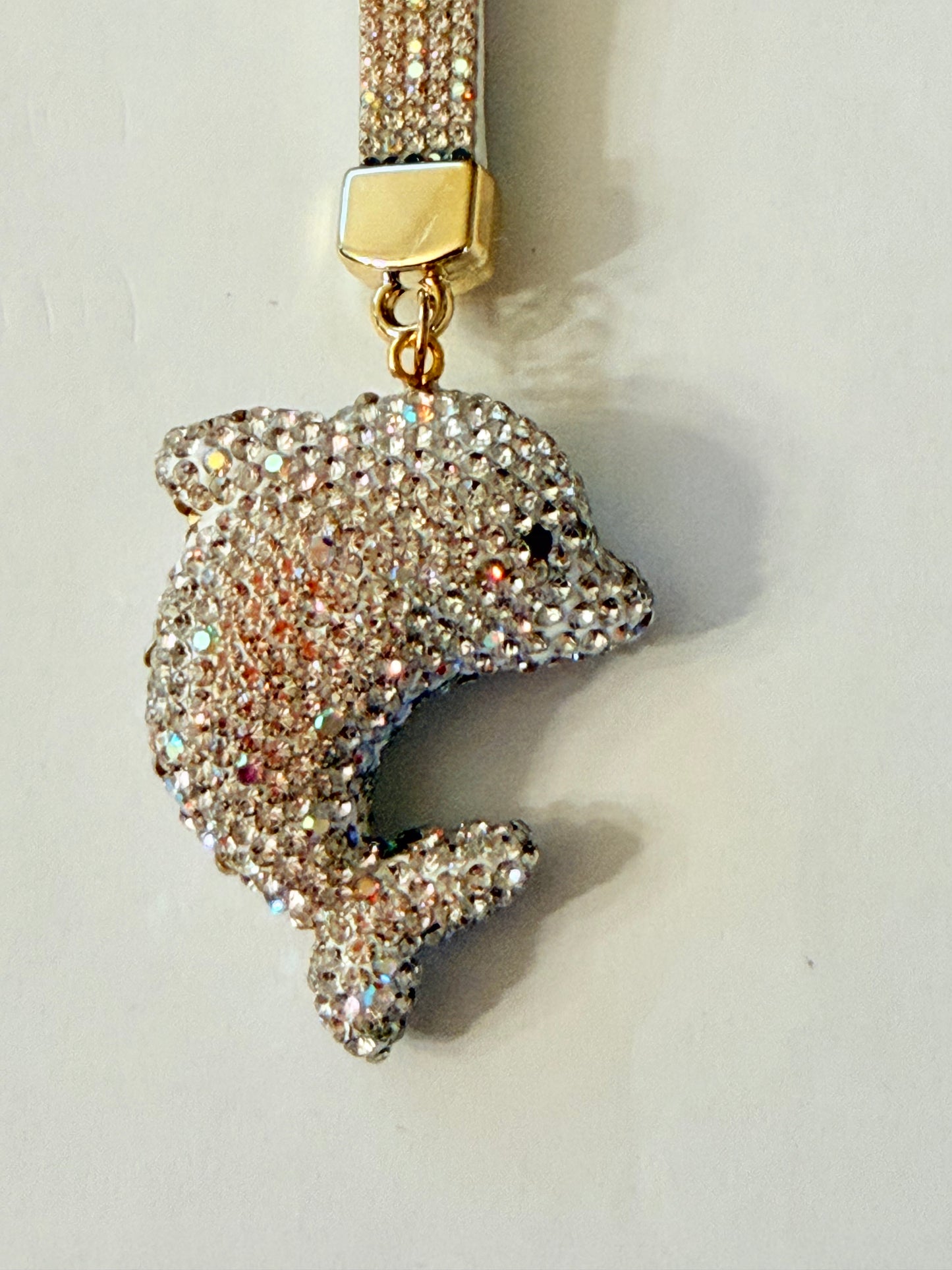 Bling Rhinestone Strap Keychains