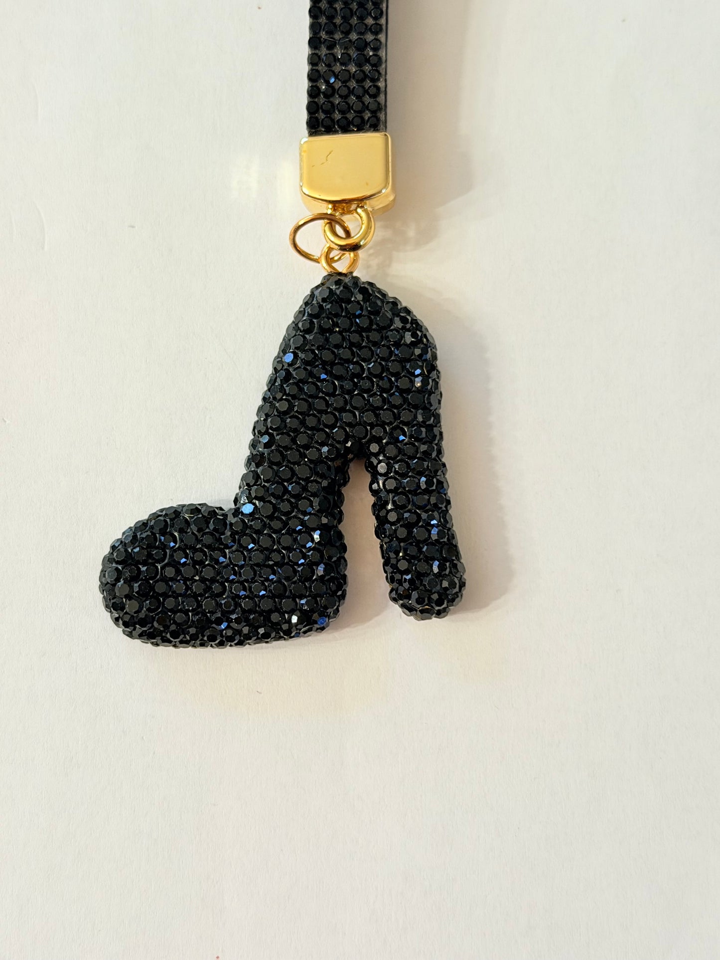 Bling Rhinestone Strap Keychains