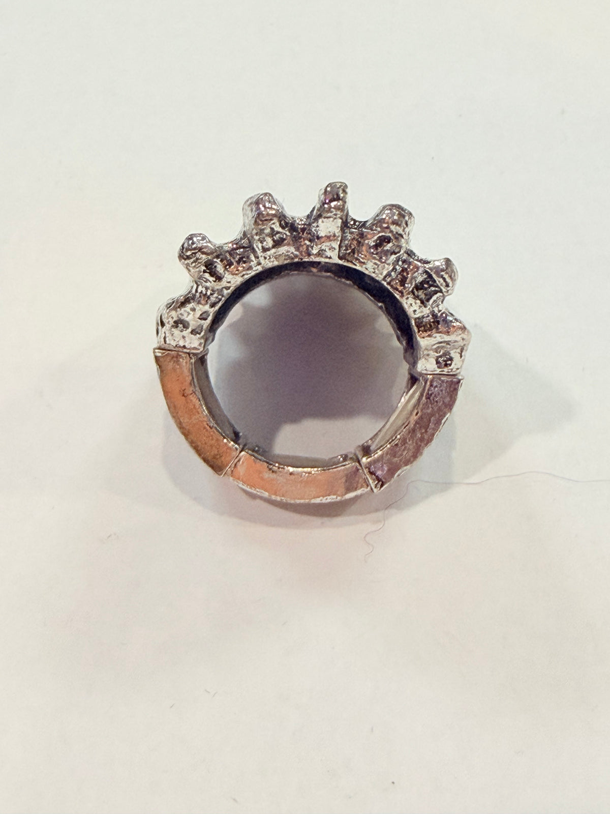 Tree Bark Stretch Ring