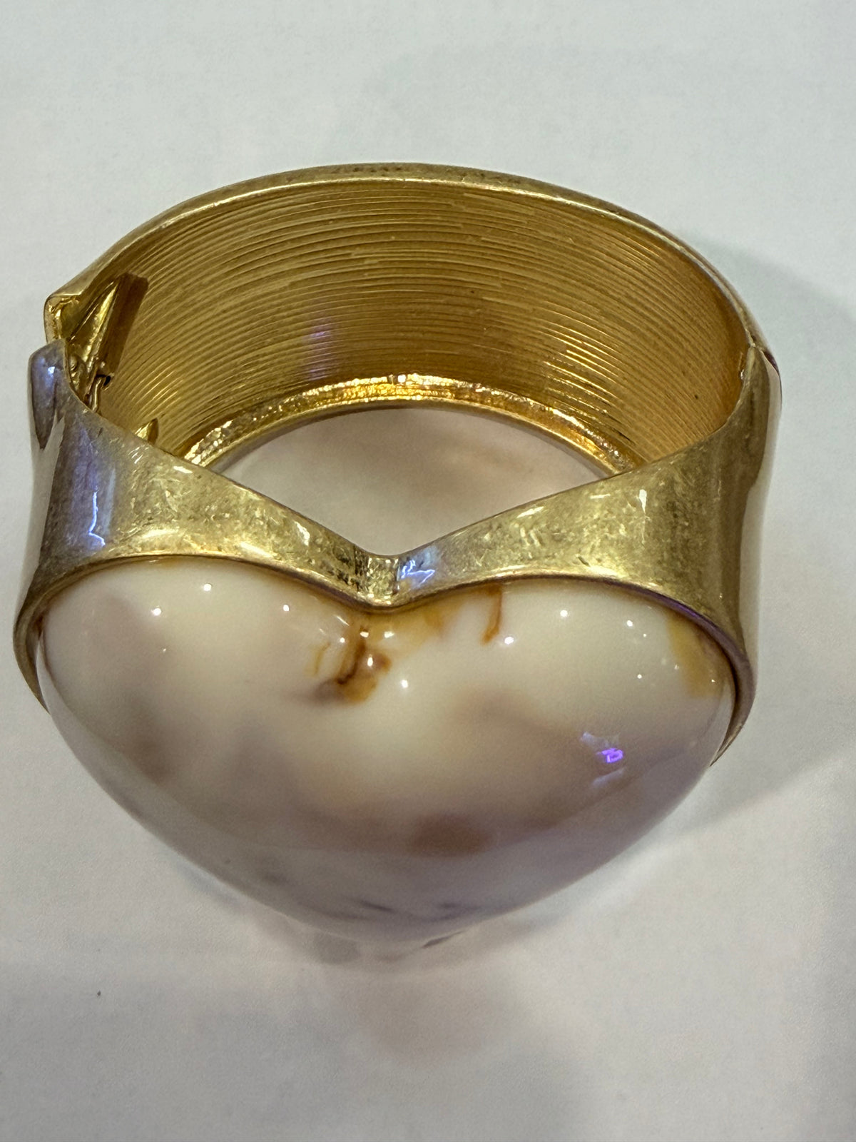 Heart of the Matter Statement Bangle