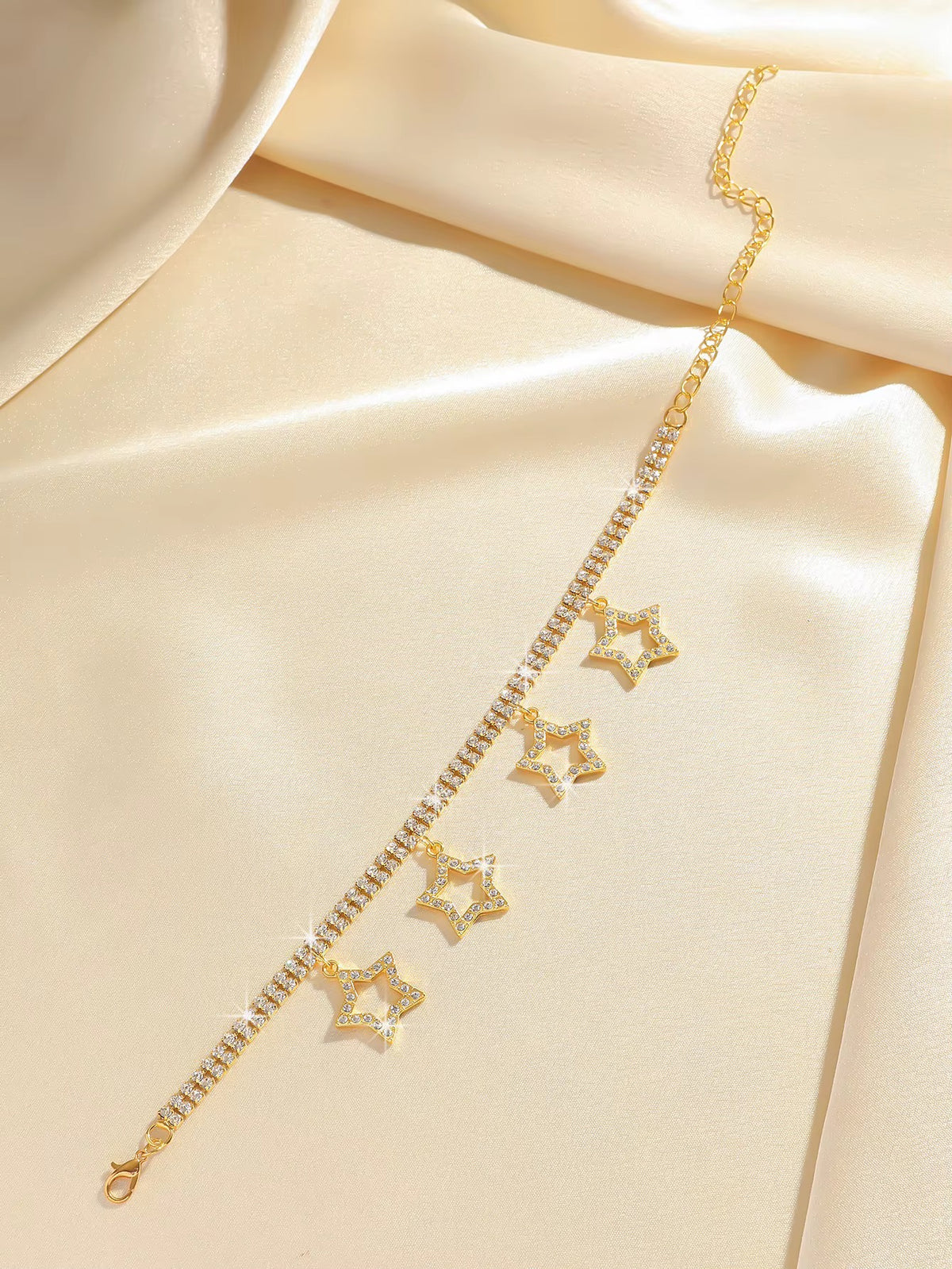 Wish Upon a Star Bling Anklet