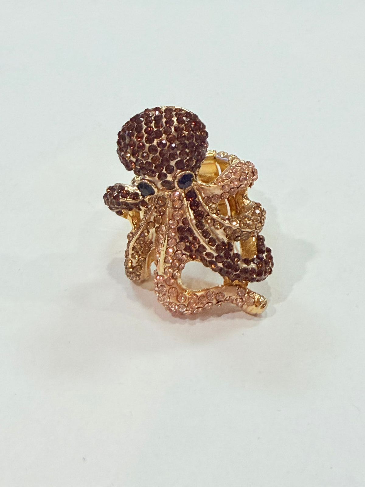 Jeweled Octopus Stretch Ring
