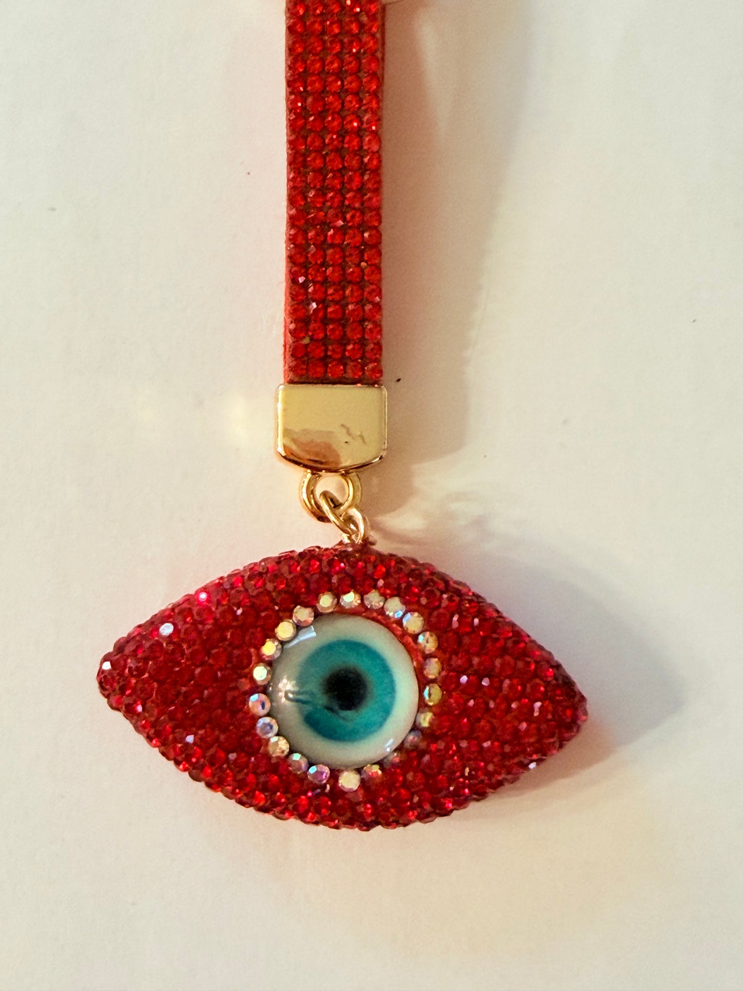 Bling Rhinestone Strap Keychains