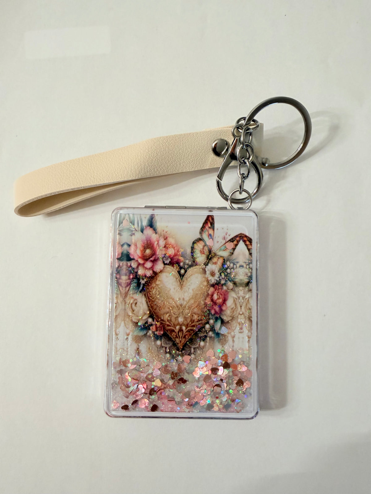 Shake & Shine 2-in-1 Mirror Keychain