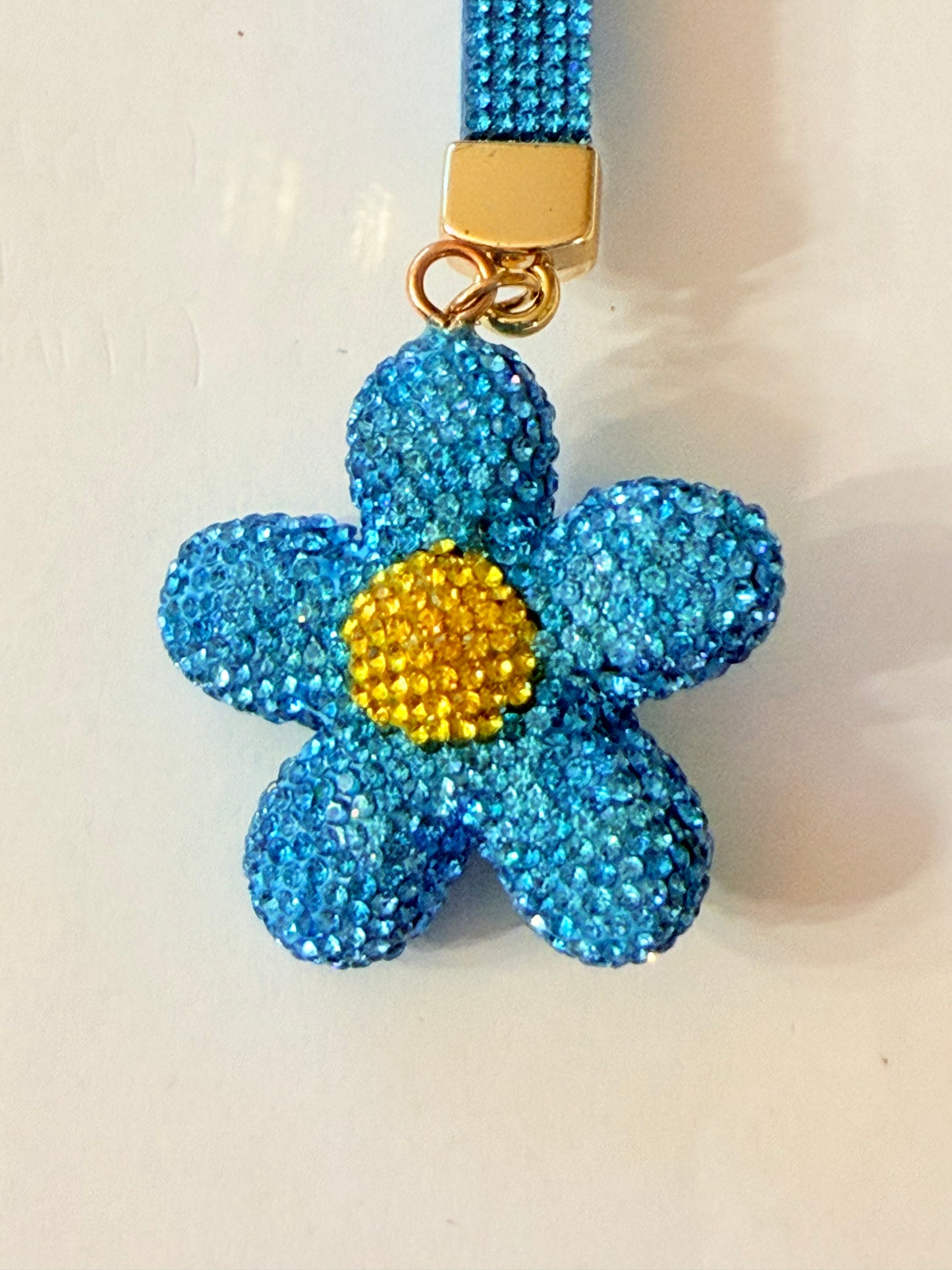 Bling Rhinestone Strap Keychains