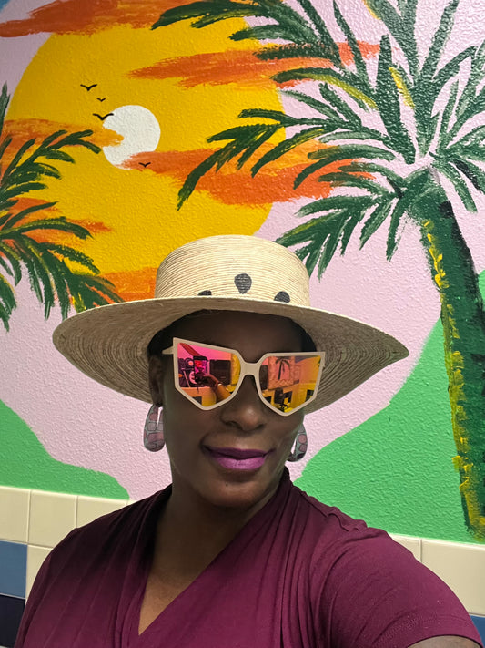 Neon Prisms – Reflective Wraparound Sunglasses