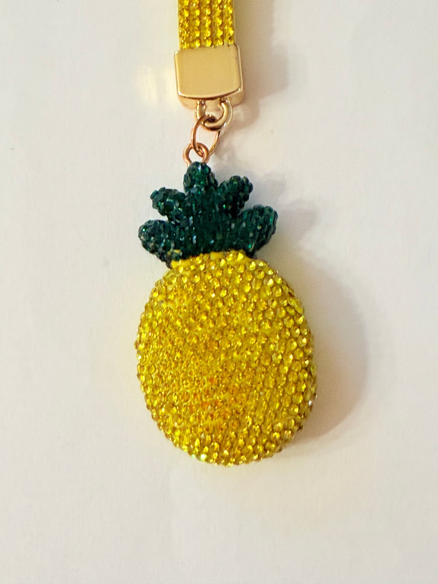 Bling Rhinestone Strap Keychains