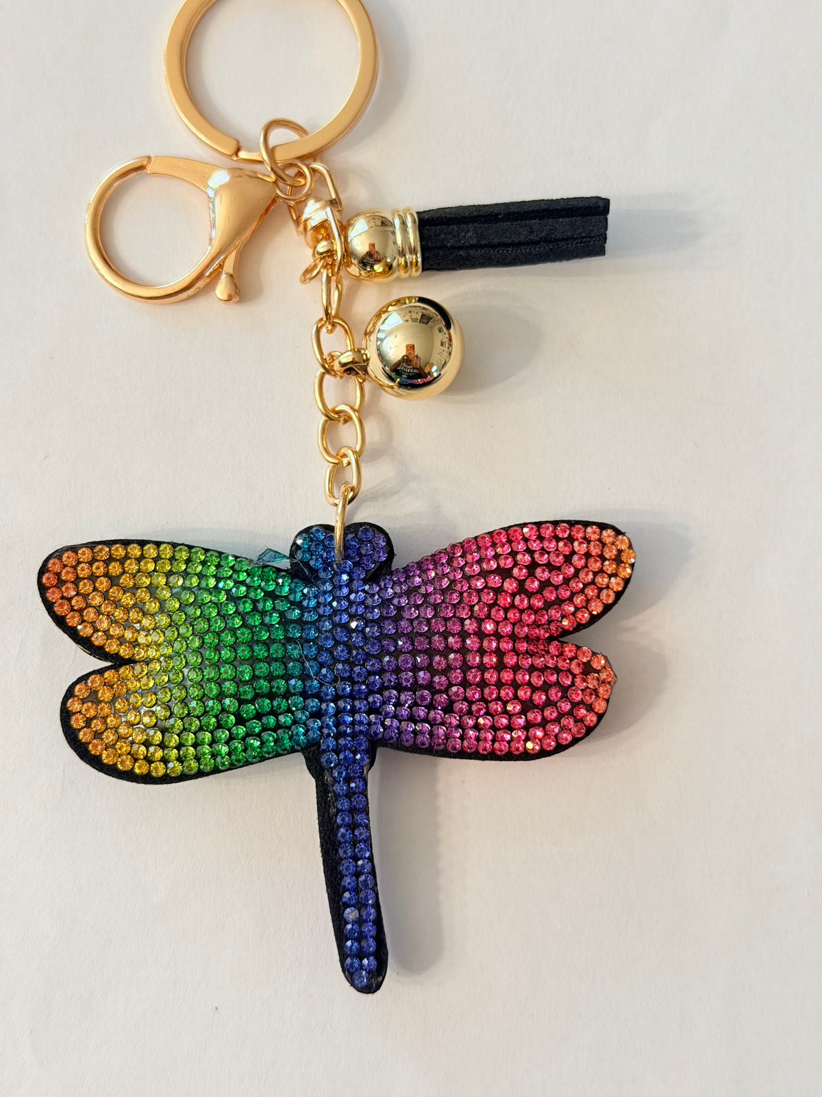 Soft Plush Bling Keychains