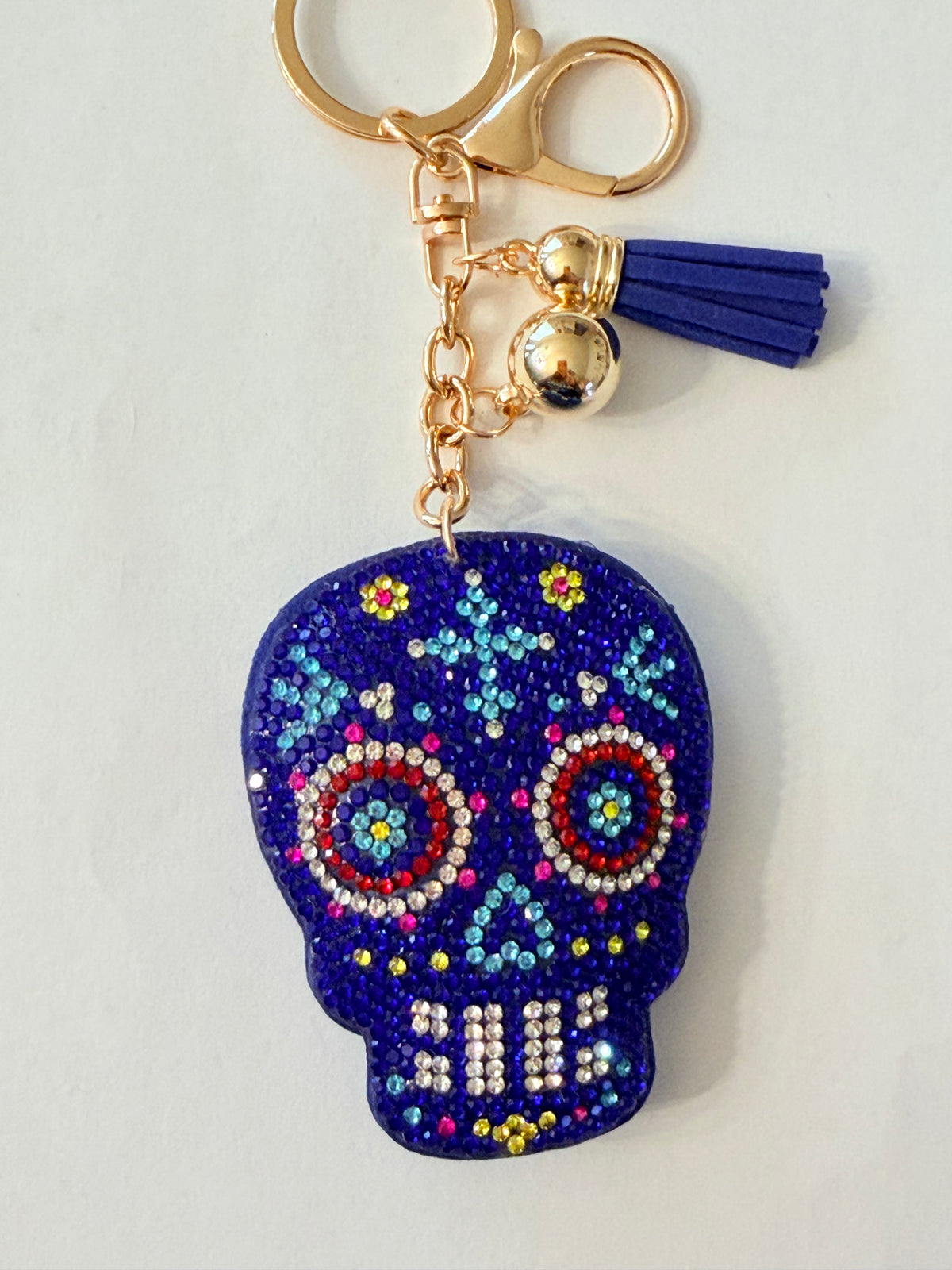 Soft Plush Bling Keychains