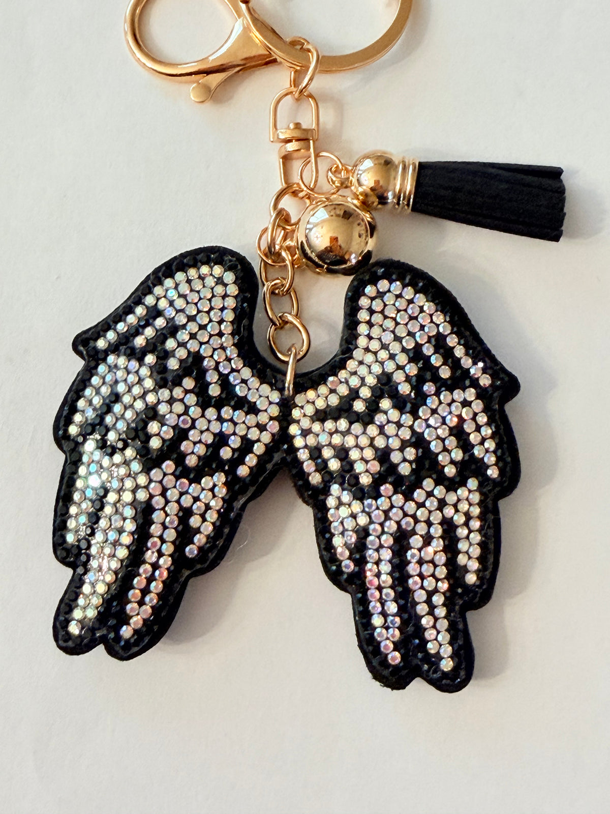 Soft Plush Bling Keychains
