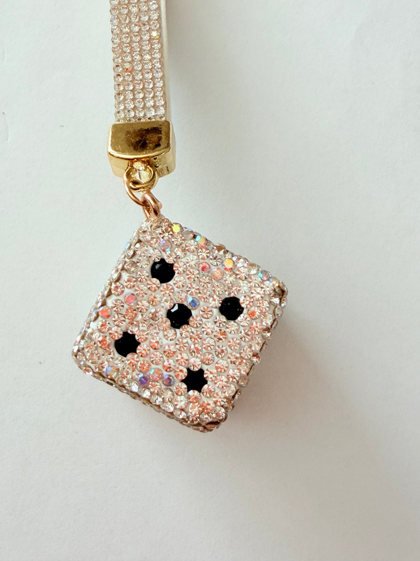 Bling Rhinestone Strap Keychains
