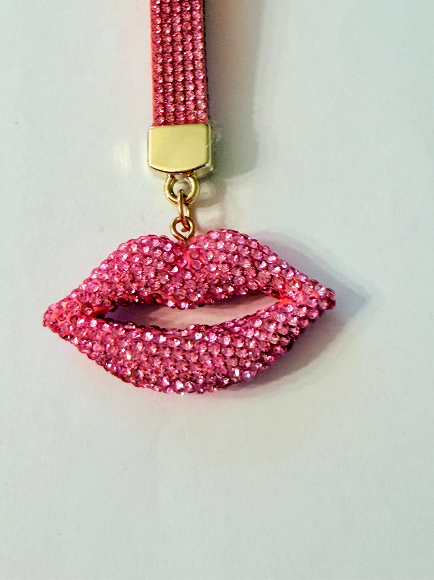 Bling Rhinestone Strap Keychains